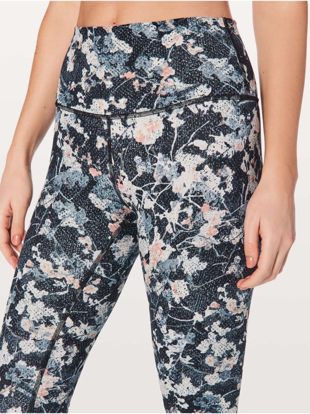 lululemon Wonder Under High-Rise Leggings The Spring Bloom 28’ Inseam Sz 6 YOGA - Picture 3 of 16